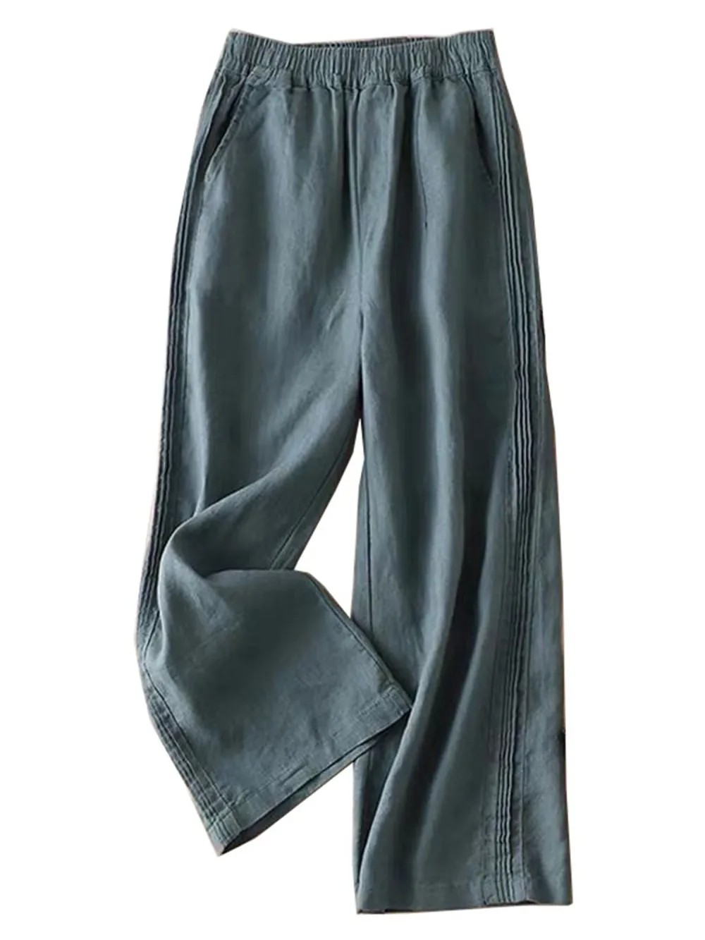 Women's Loose Cotton And Linen Casual Leggings