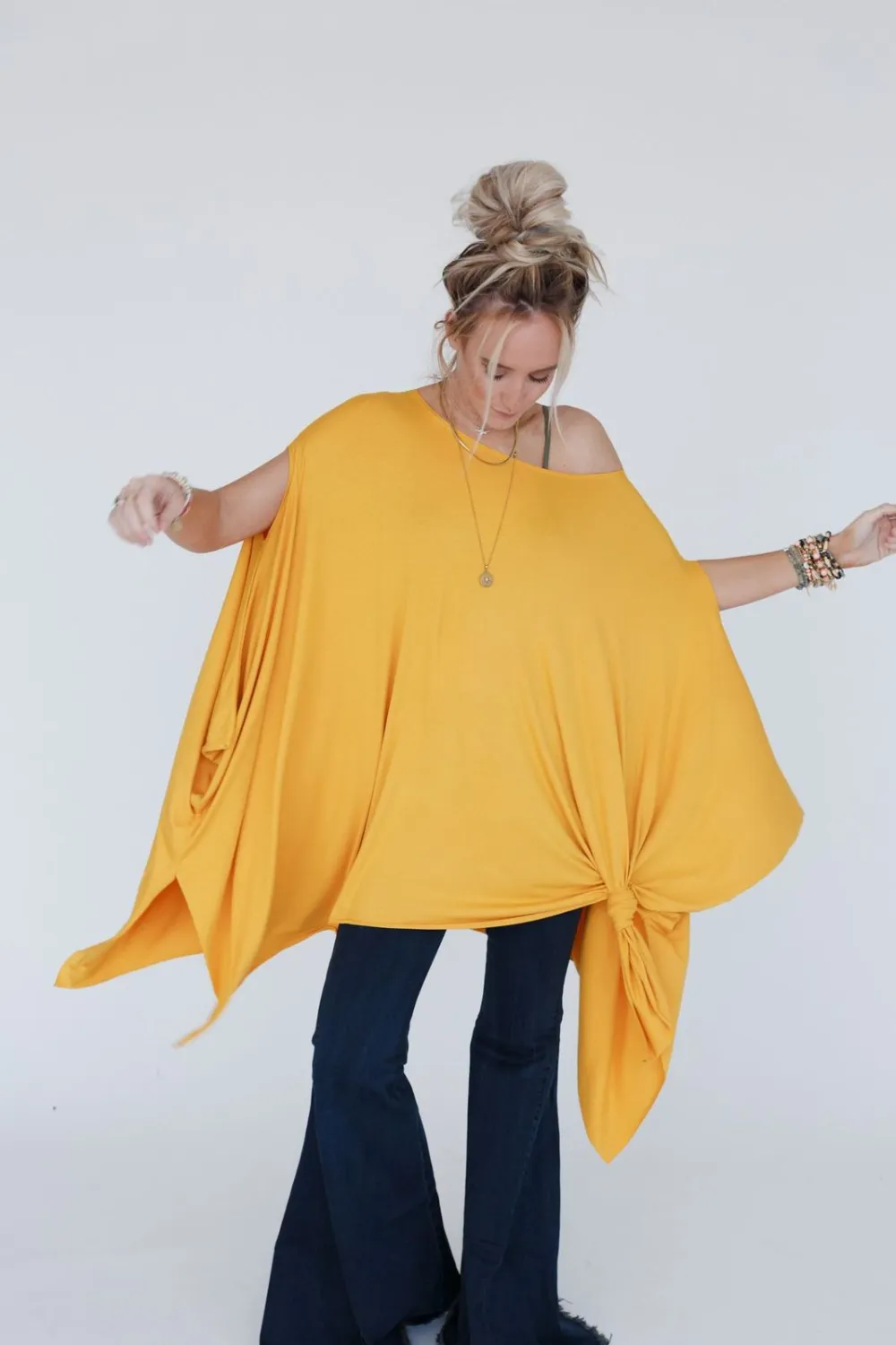 The Wren Tunic - Mustard