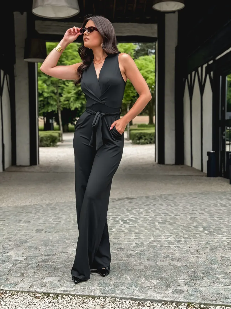 LYNDA JUMPSUIT - BLACK