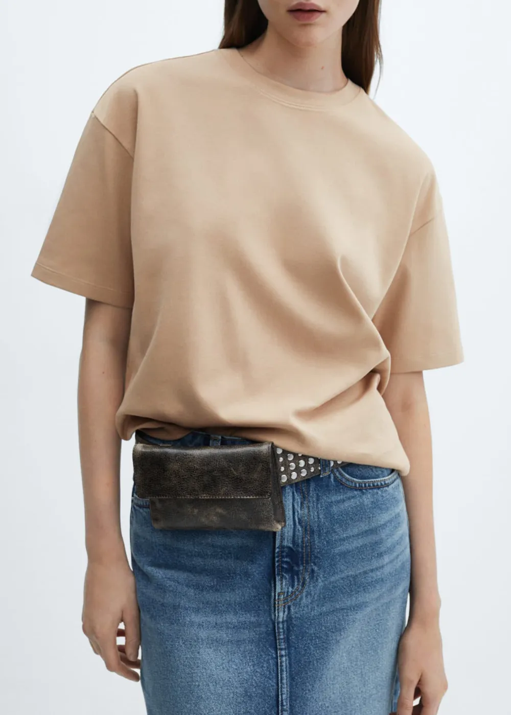 Oversize cotton T-shirt