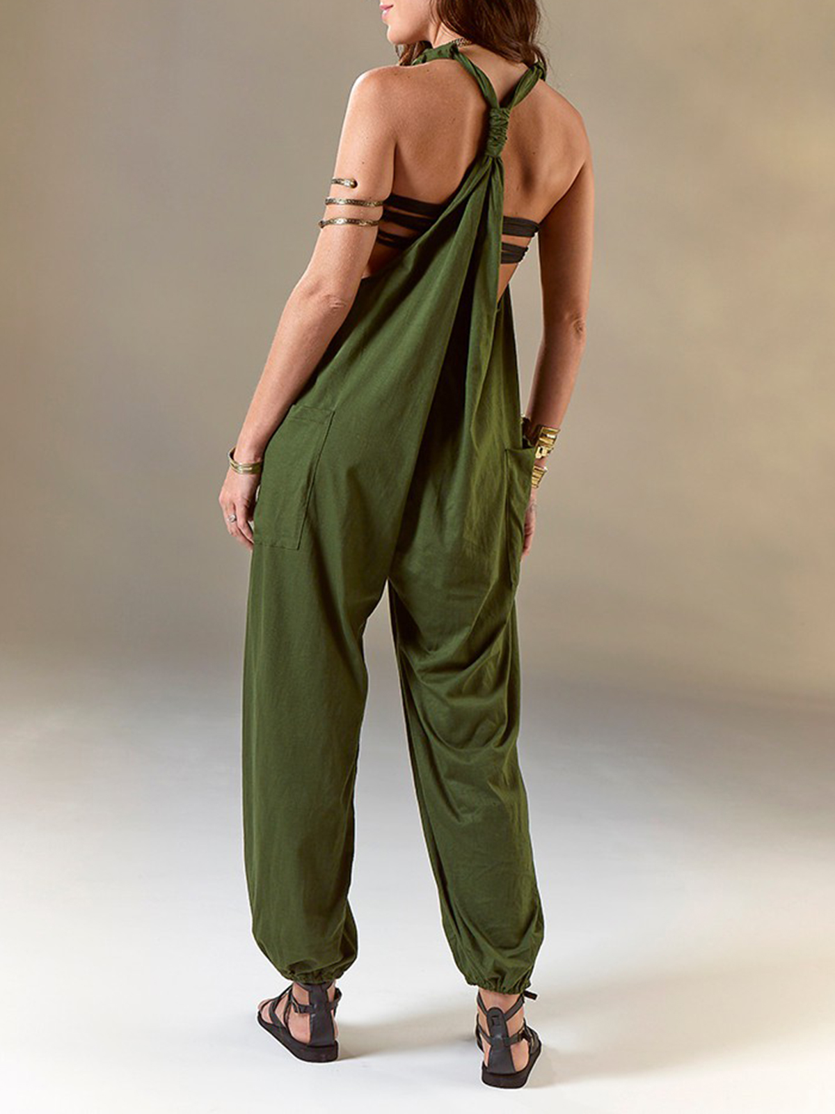 Harem Pant Overalls