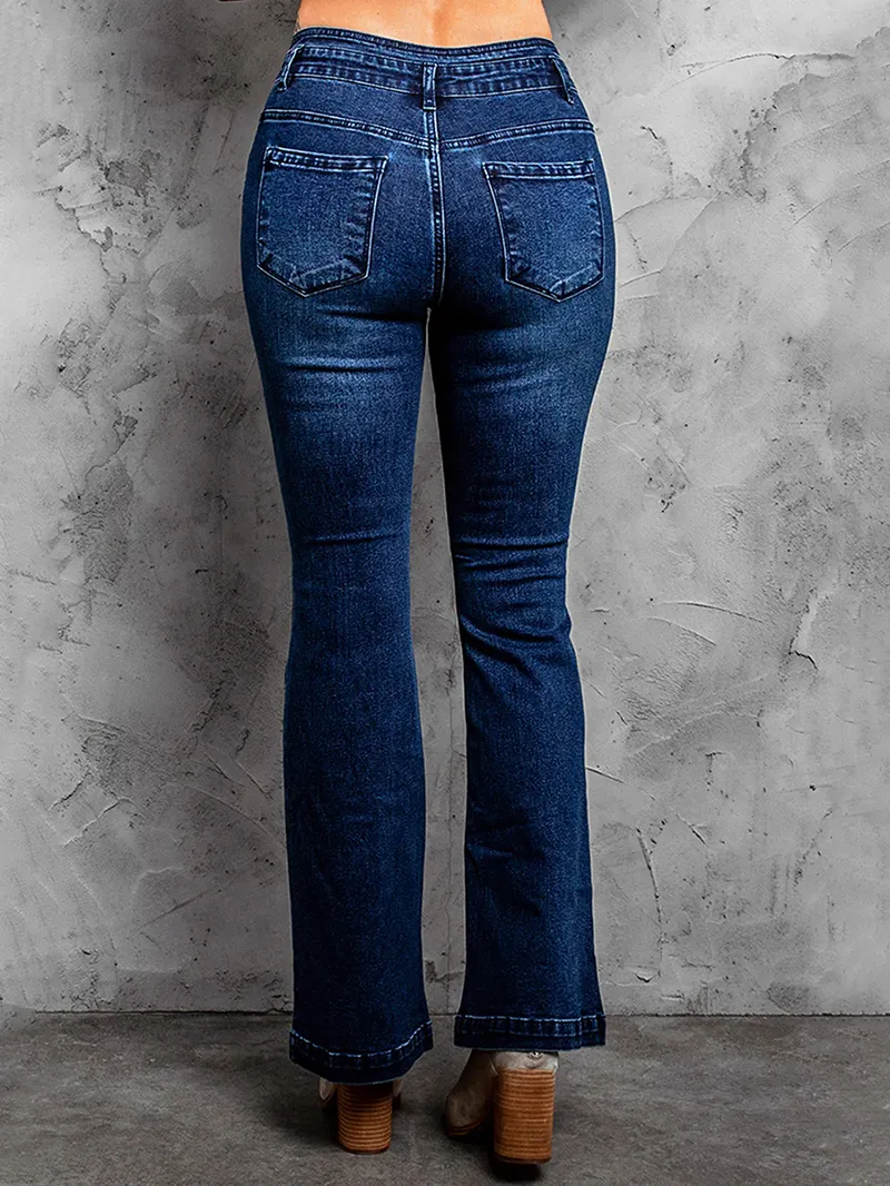 Women's Daisy Print Jeans