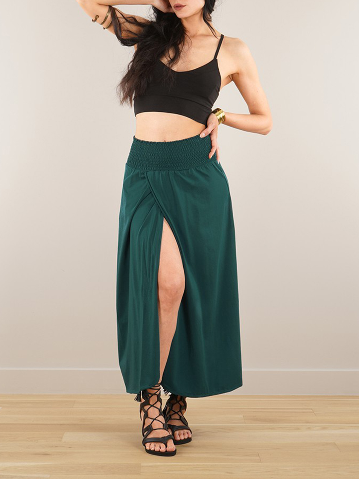 Wrap Long Skirt