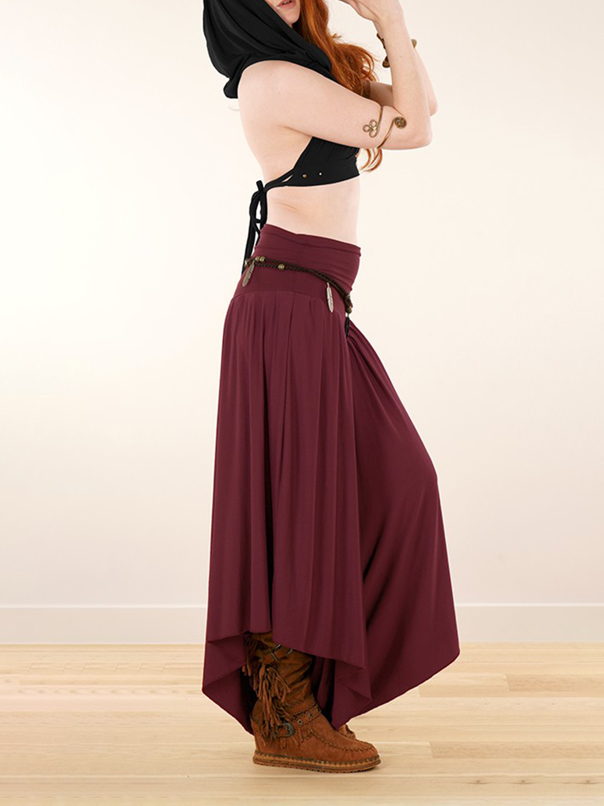 Skirted Harem Pant 2in1 Dress