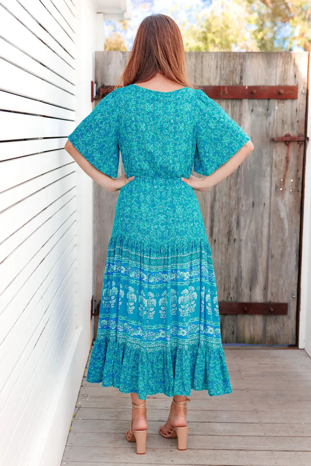 The Scarlett Dress - Dark Turquoise