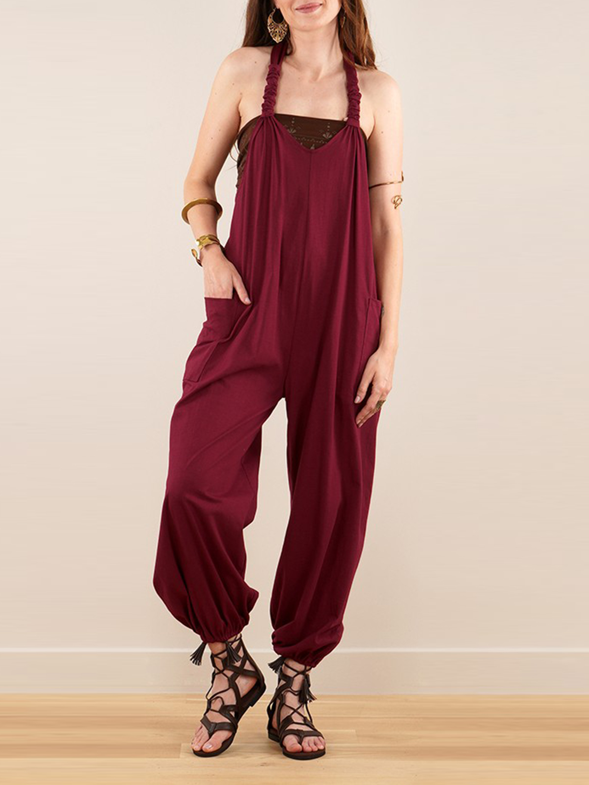 Harem Pant Overalls