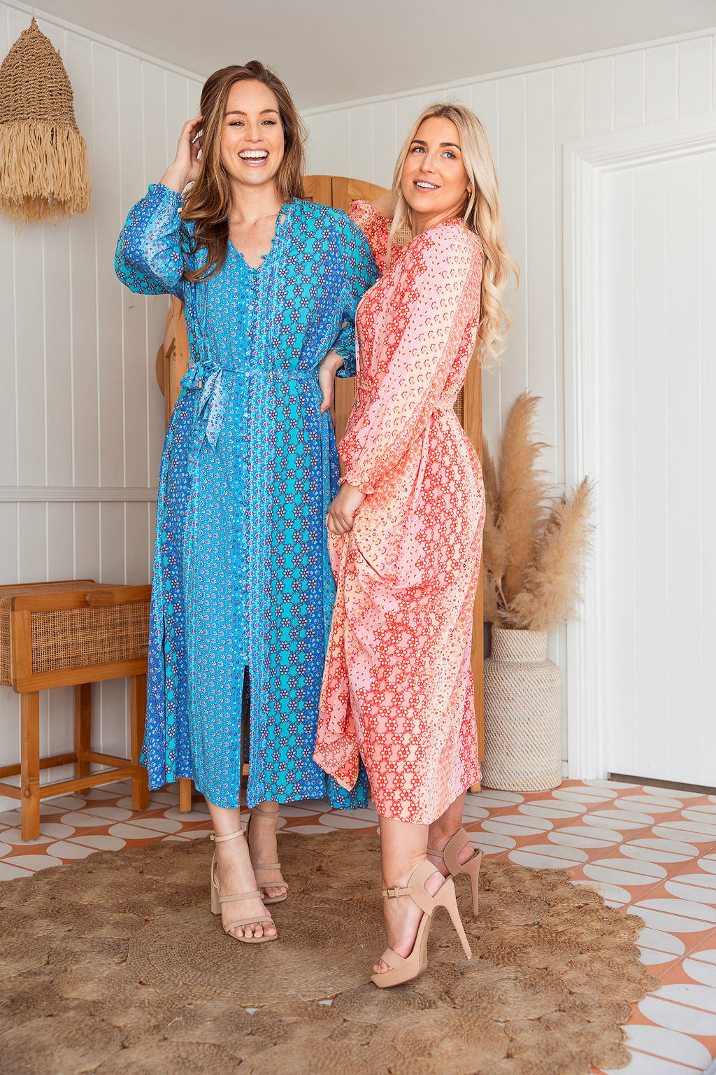 The Bonnie Dress - Bohemian Blue