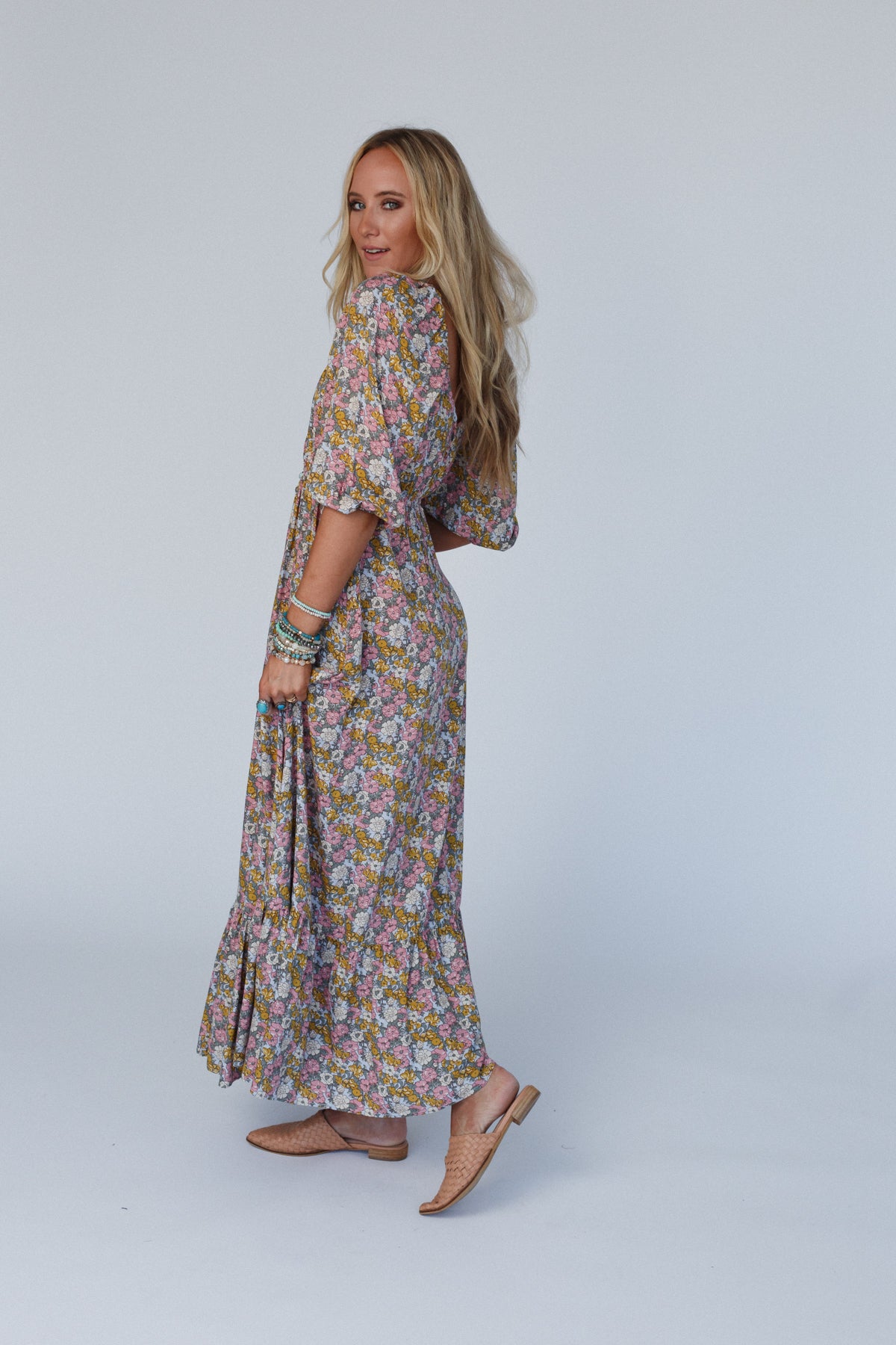 Reflections Floral Maxi Dress - Multi