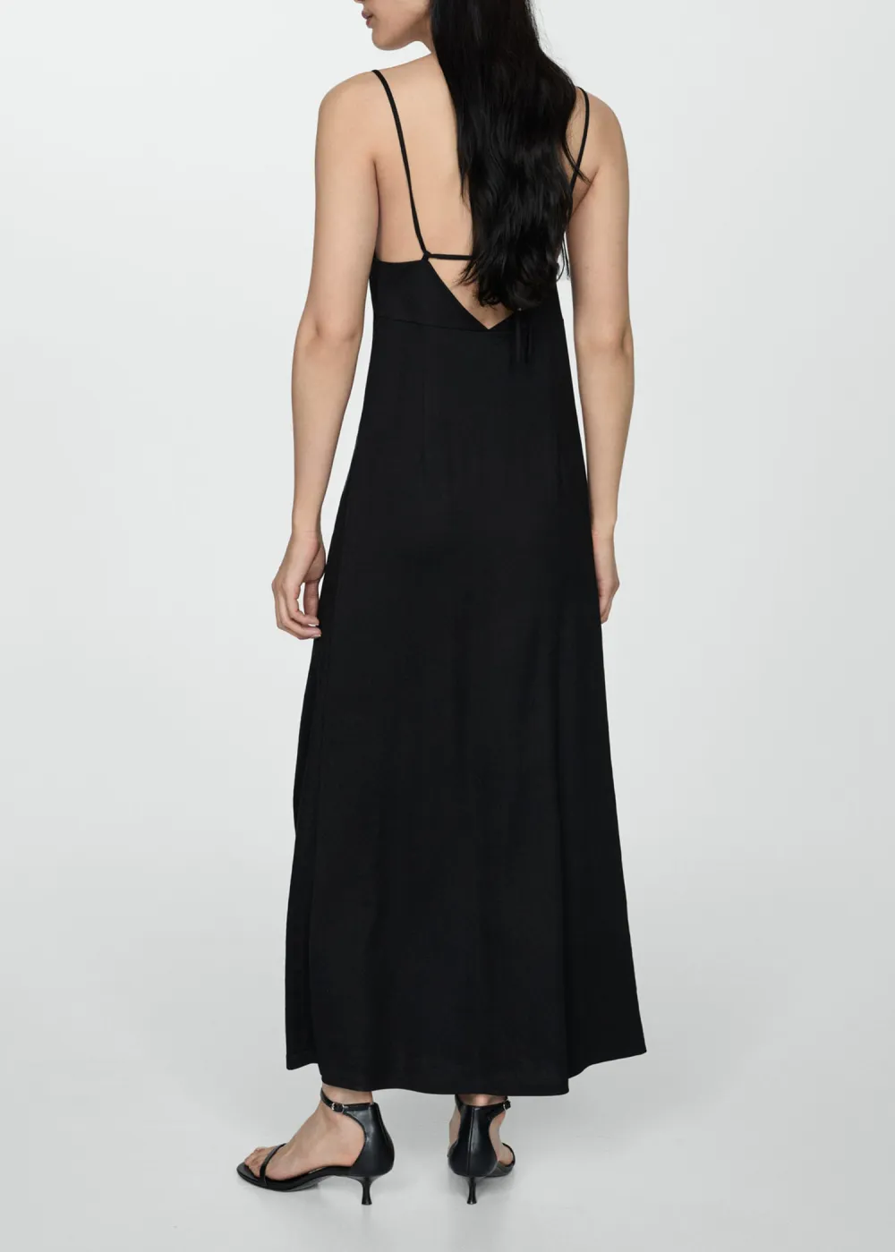 Long dress with straps