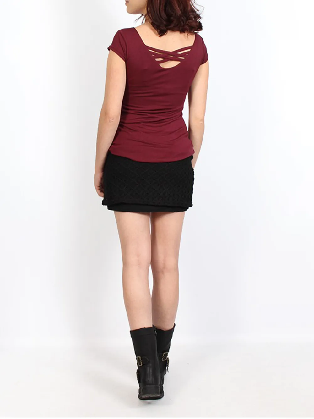 Crochet Mini Skirt