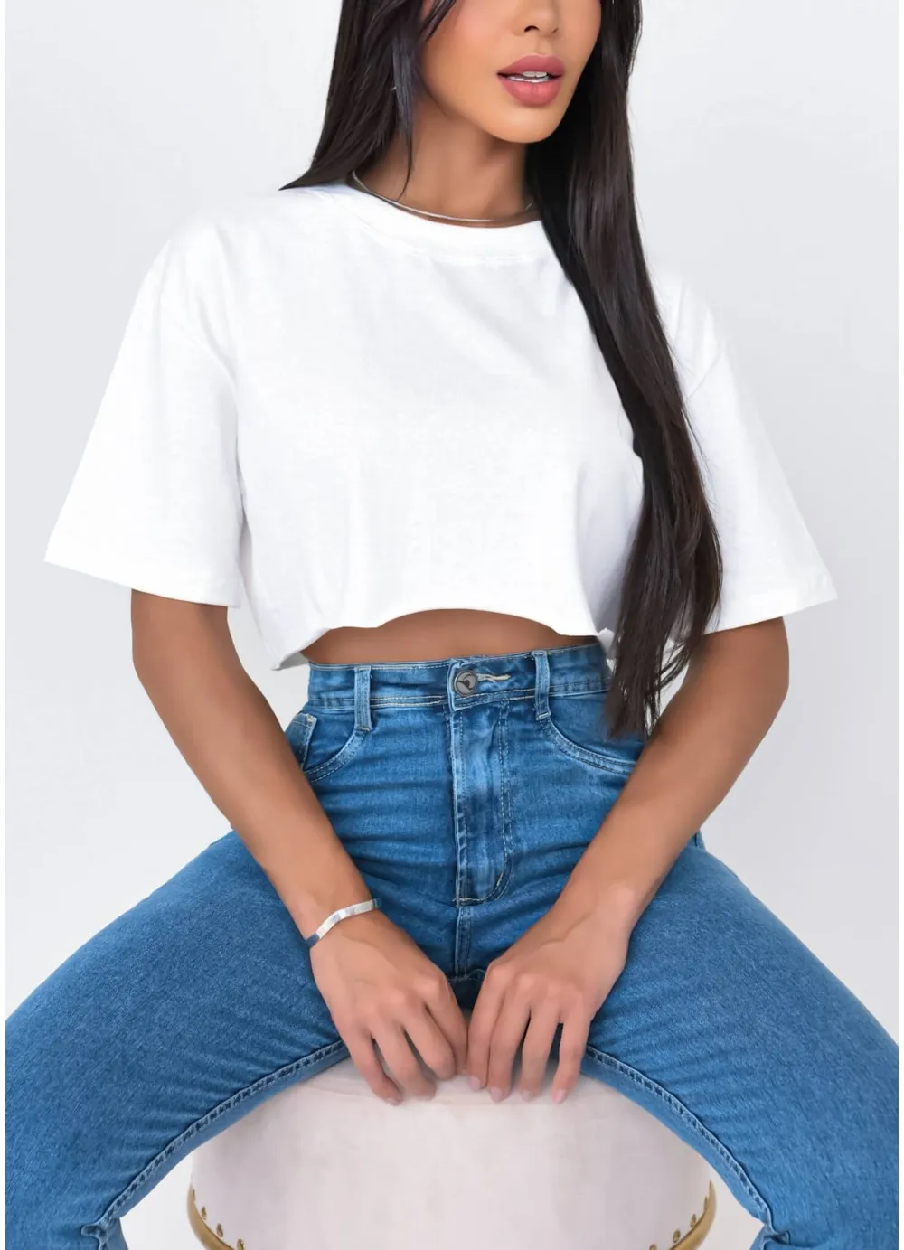 BASIC OVERSIZED CROP TOP