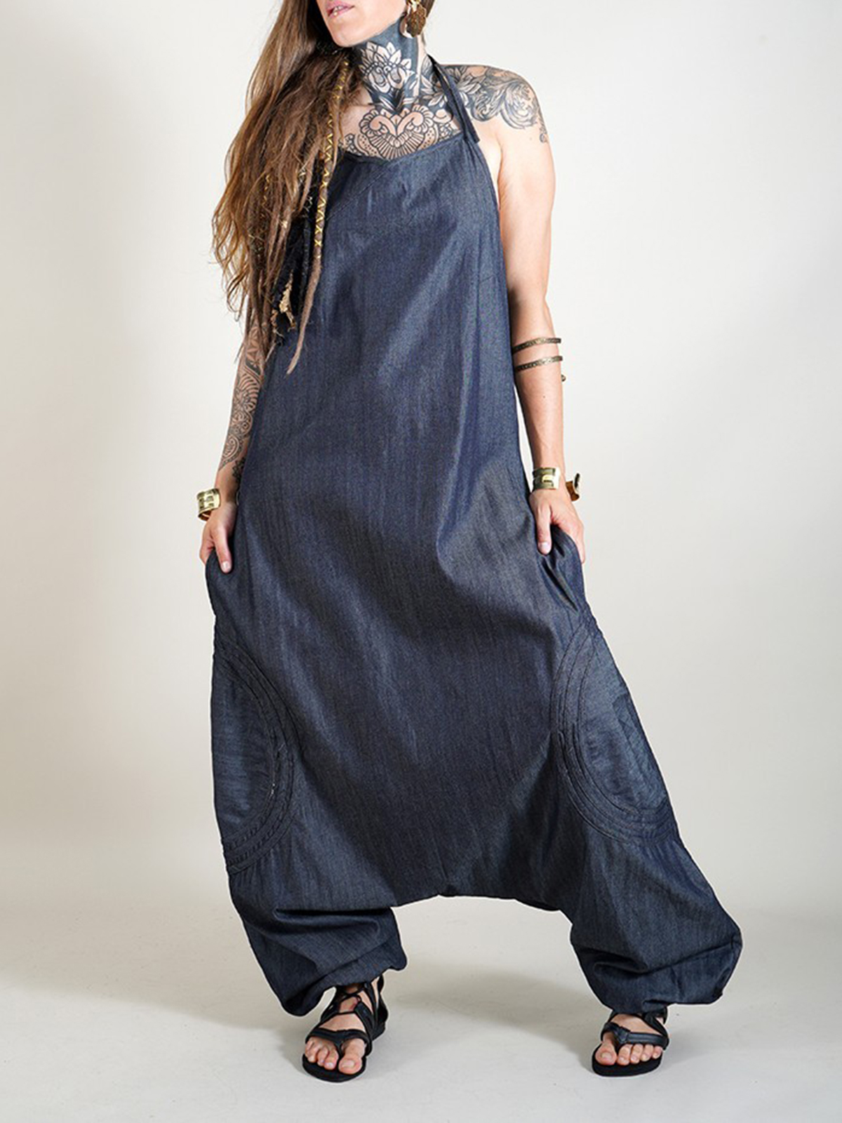 Harem Pant Overalls