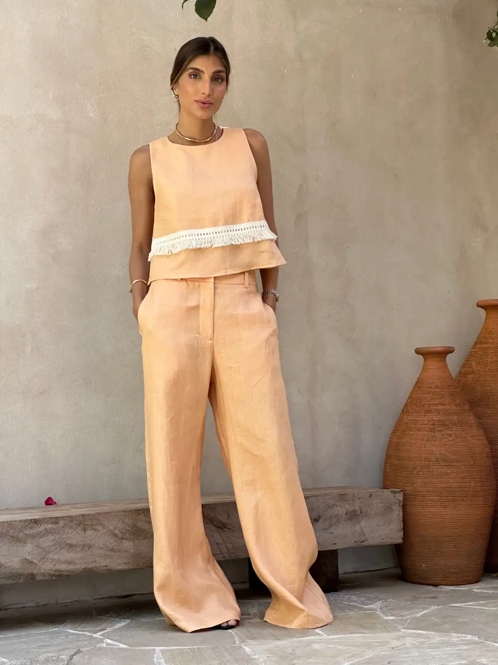 Anne Linen Pants