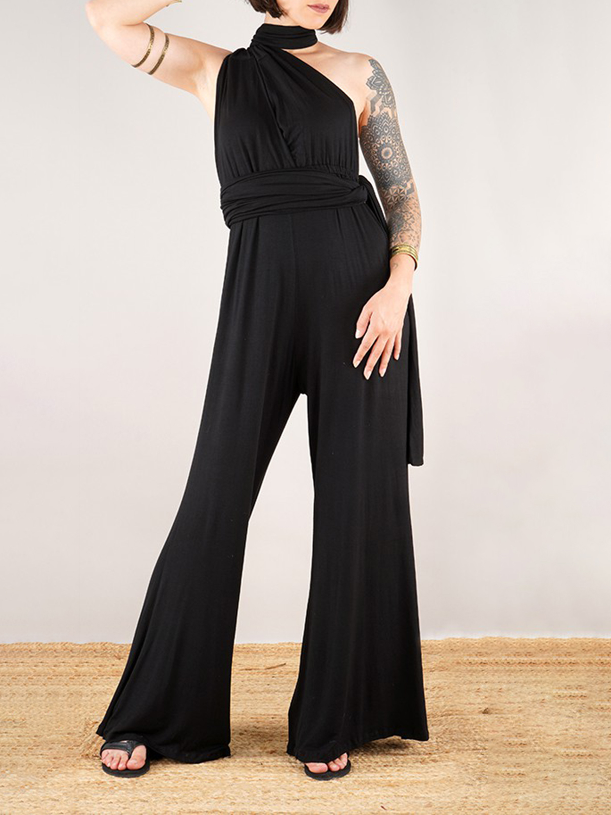 Cross Back Jumpsuit