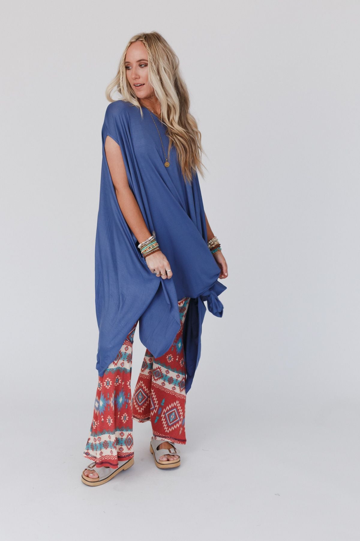 The Wren Tunic - Deep Denim