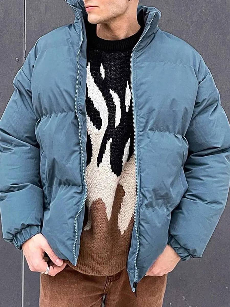 Men's Casual Oversized Coat Jacket