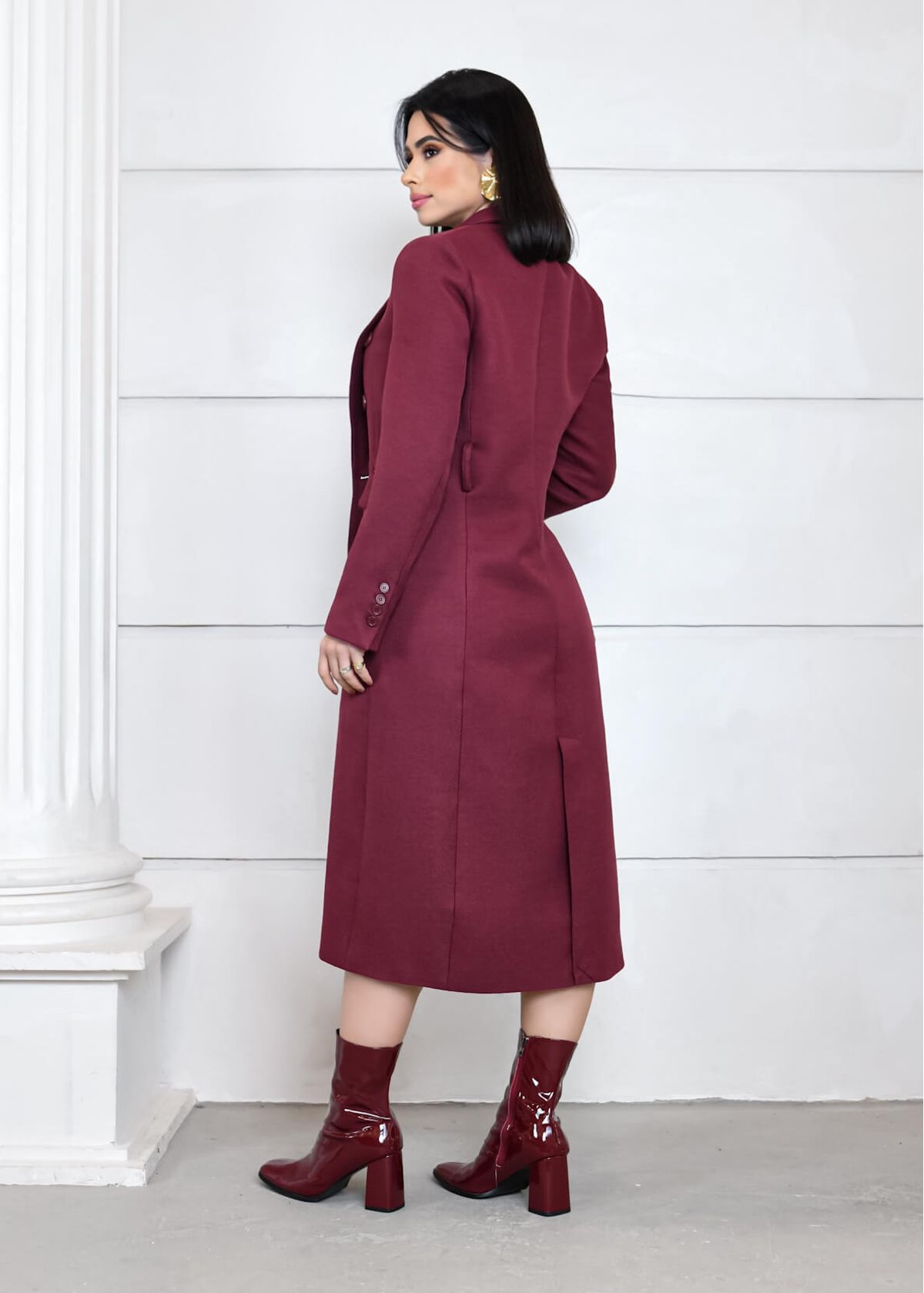 Tailored Overcoat Trench Coat