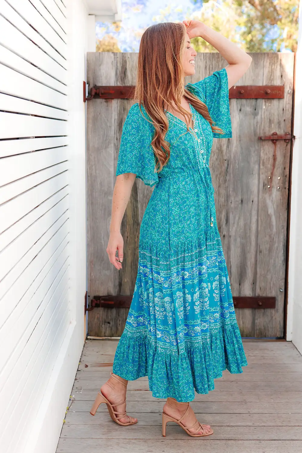 The Scarlett Dress - Dark Turquoise