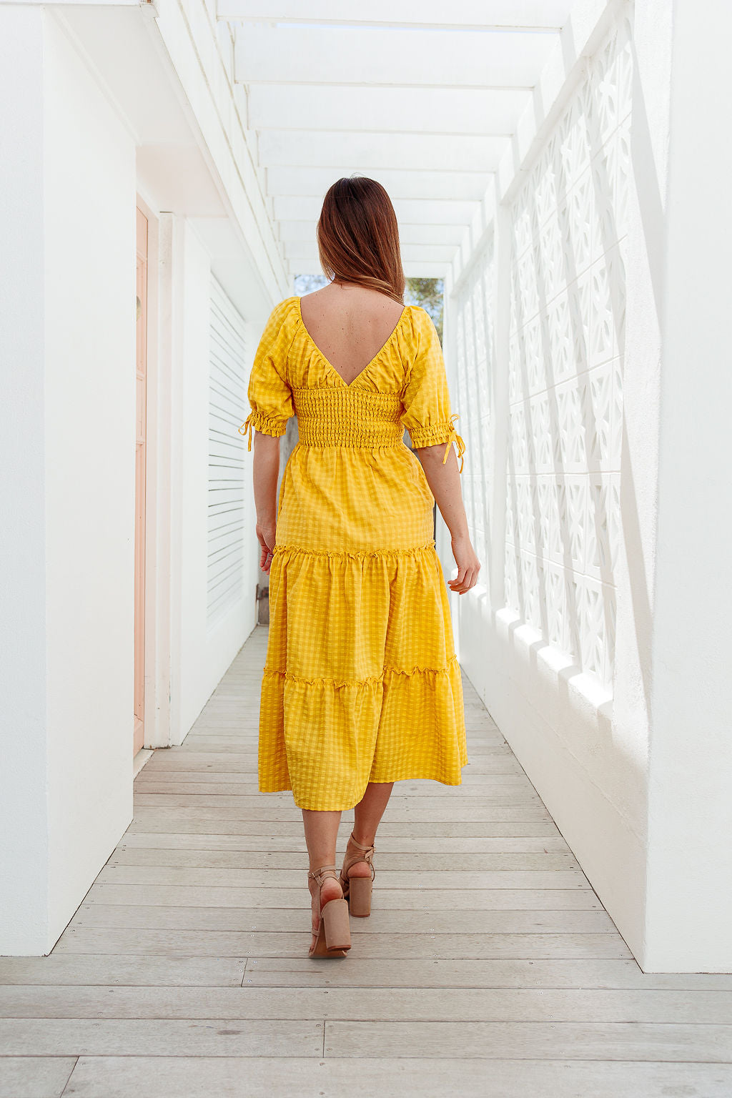 The Valerie Dress - Daffodil