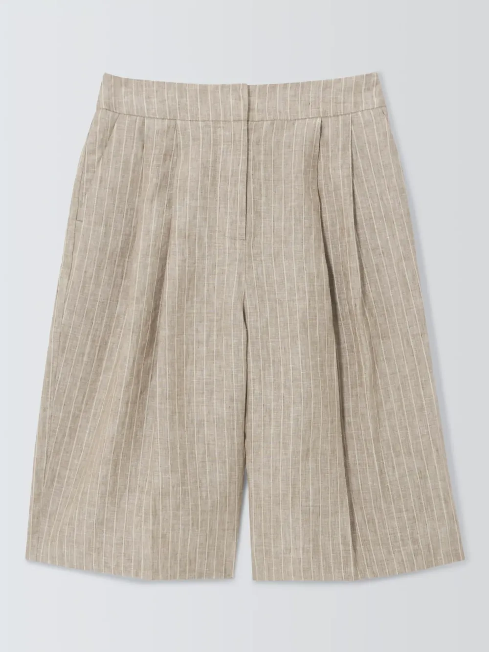 Stripe Linen Shorts