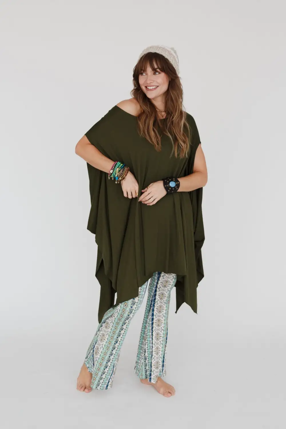 The Wren Tunic - Olive