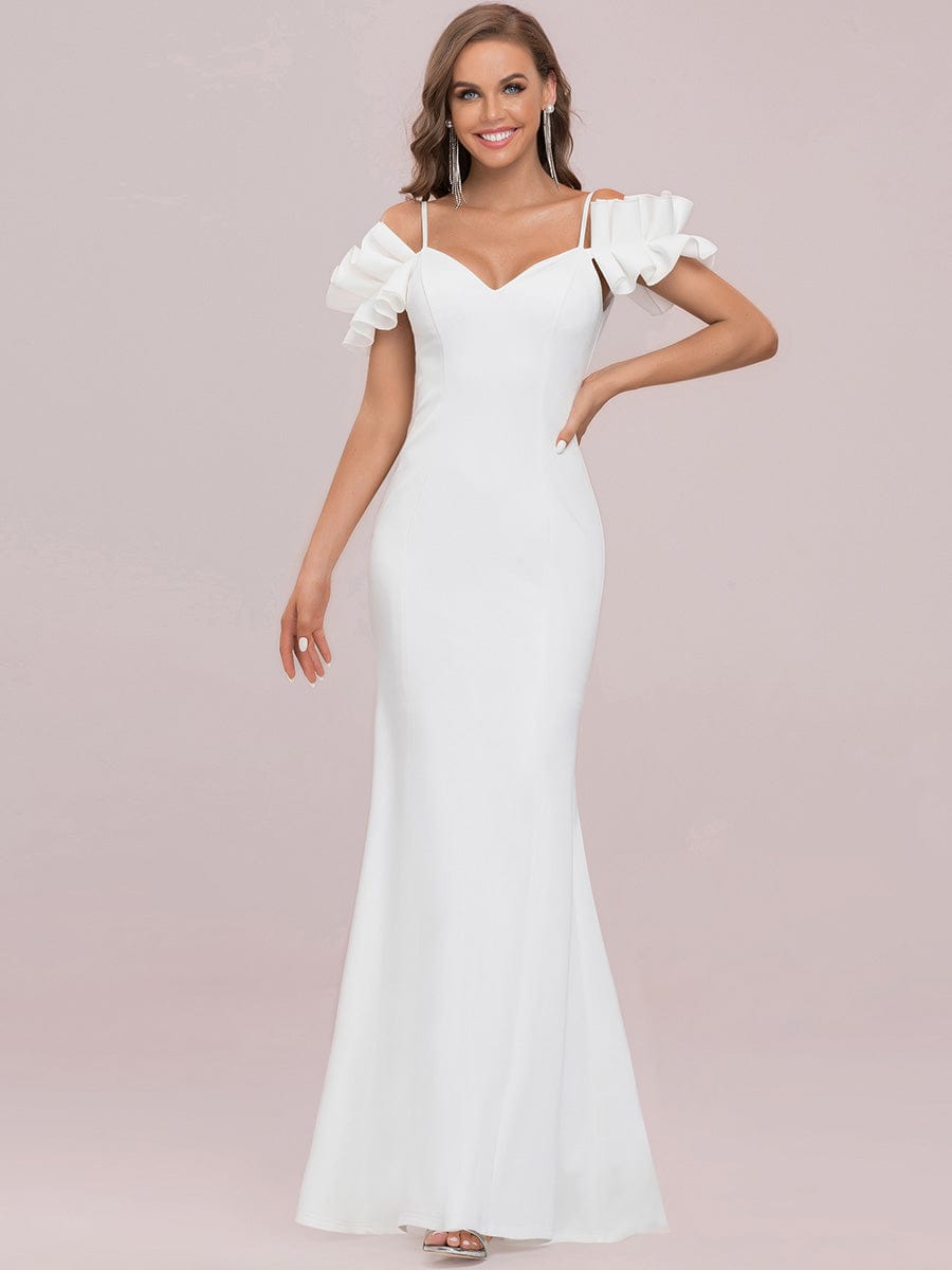 Gorgeous Floor Length Short Sleeves Wholesale Wedding Dresses