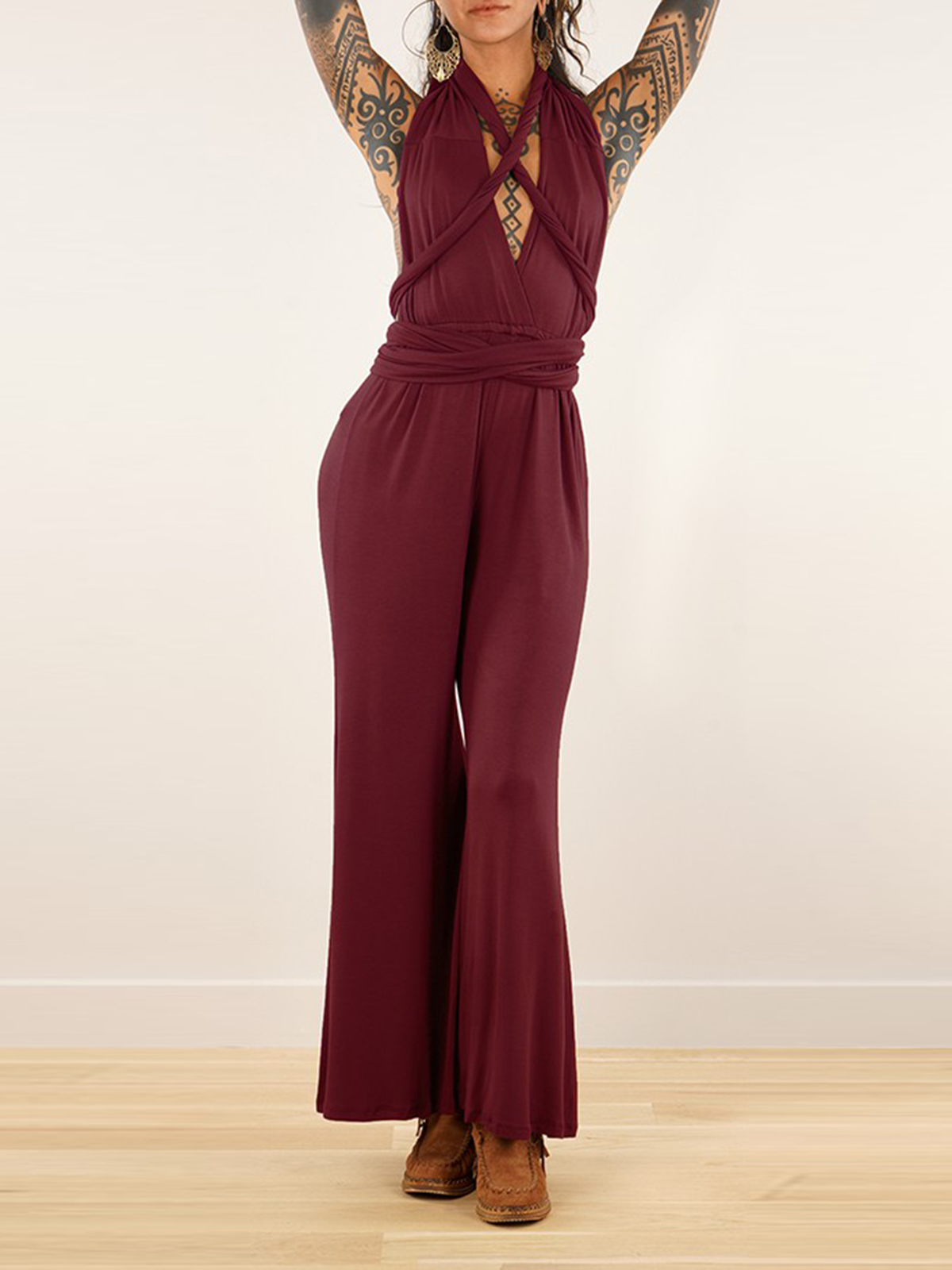 Tie Jumpsuit