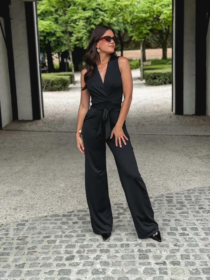 LYNDA JUMPSUIT - BLACK