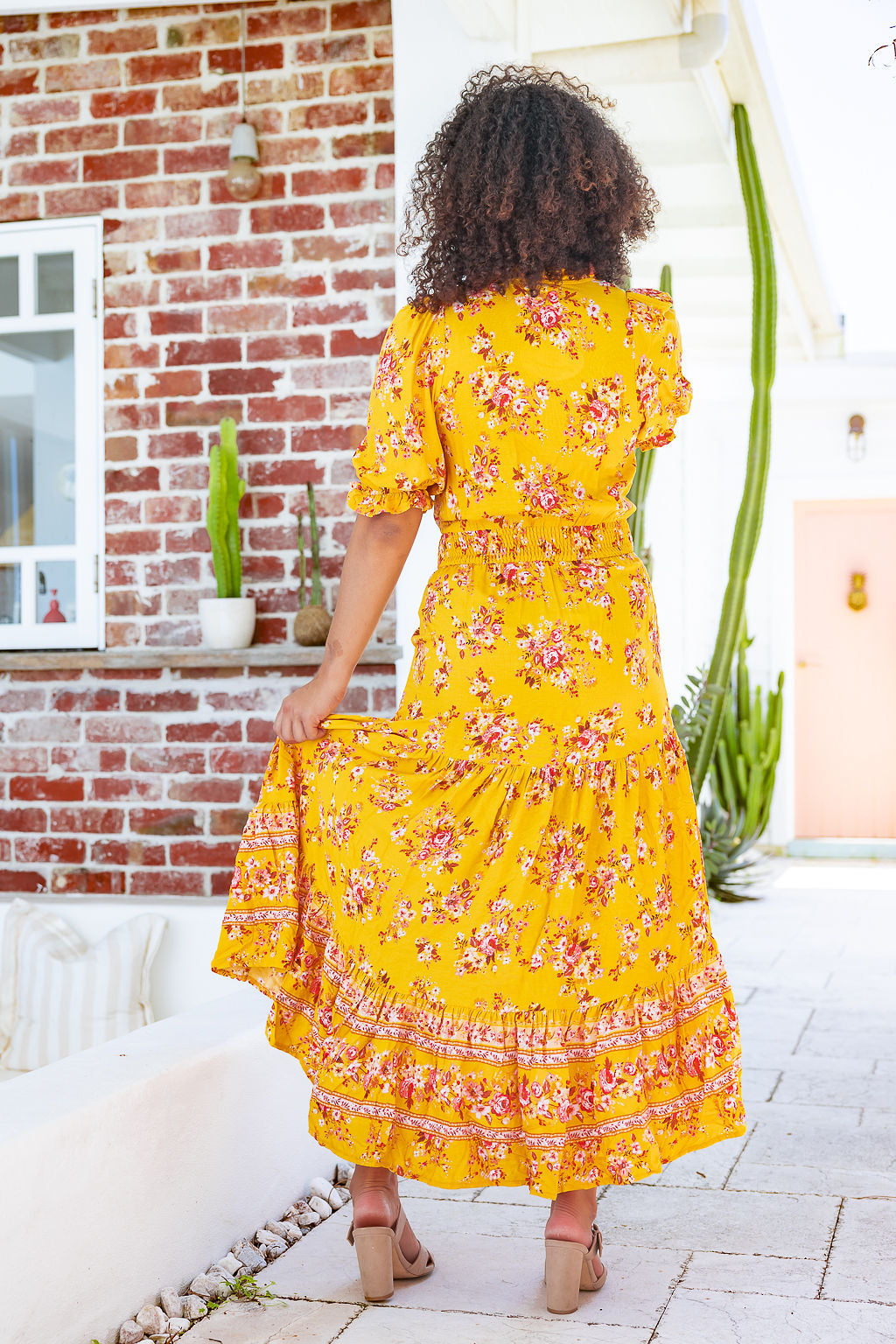 The Corinna Dress - Marigold