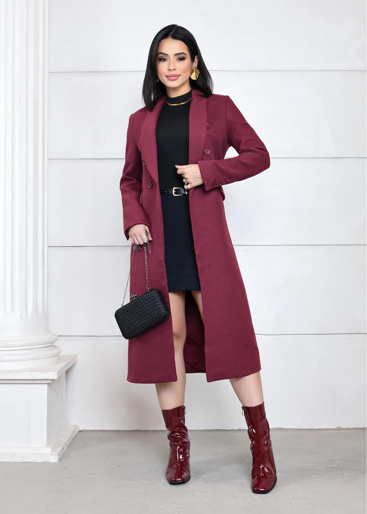 Tailored Overcoat Trench Coat