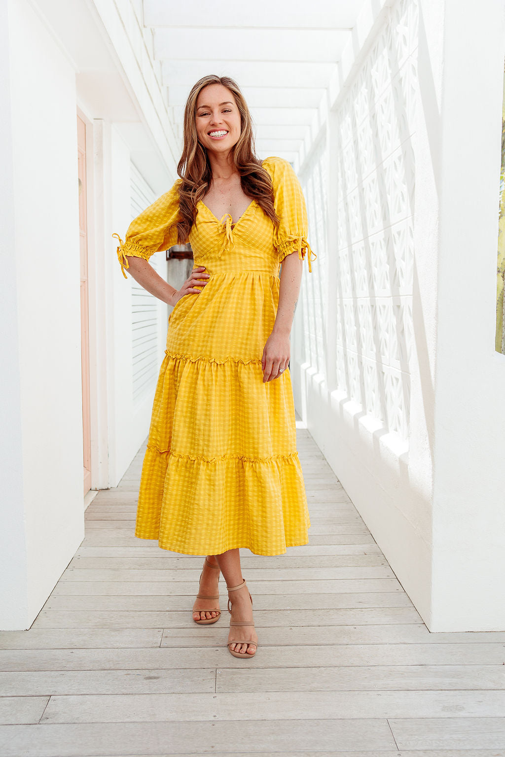 The Valerie Dress - Daffodil