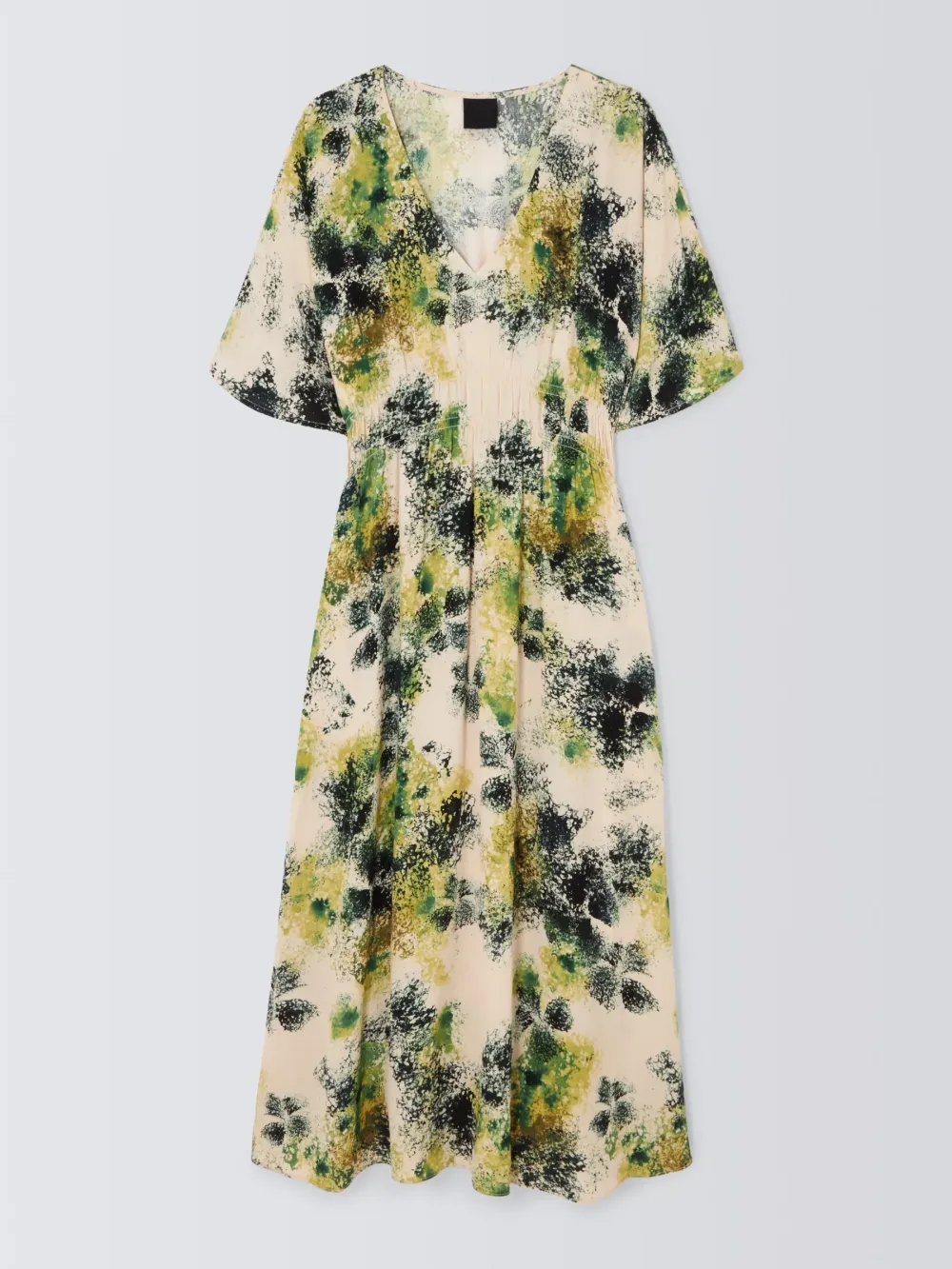 Abstract Petal Floral Dress