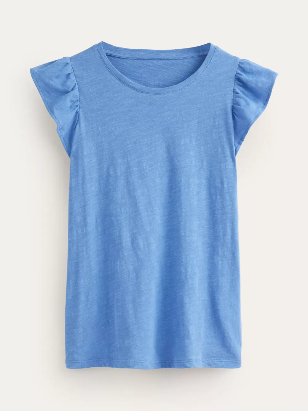 Cotton Flutter Sleeve T-Shirt