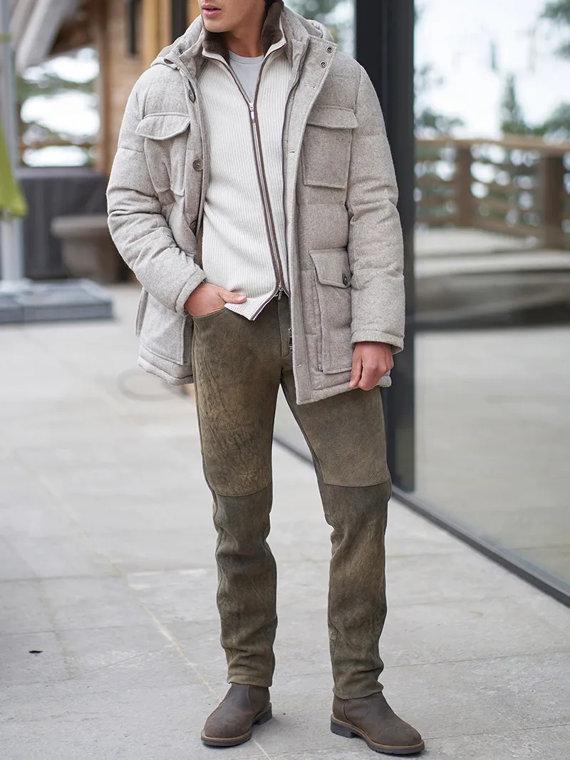 Men's Casual Outdoor Oversized Sweater Coats