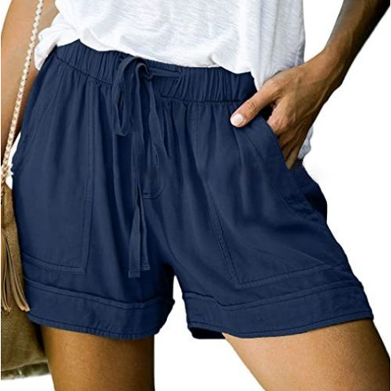 Elegant Casual Beach Straight Shorts
