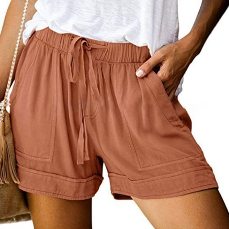 Elegant Casual Beach Straight Shorts
