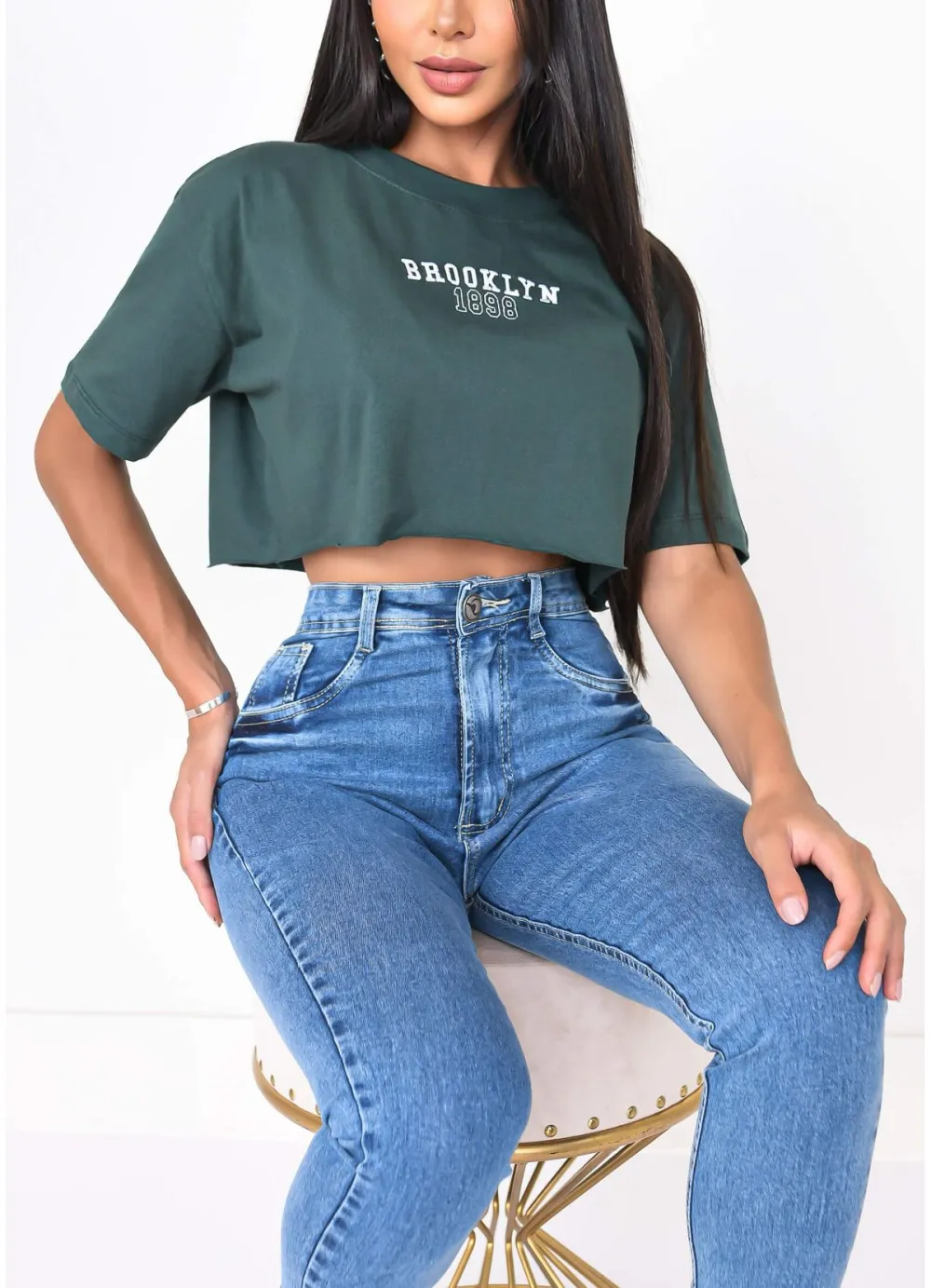 BROOKLYN KNIT CROP TOP