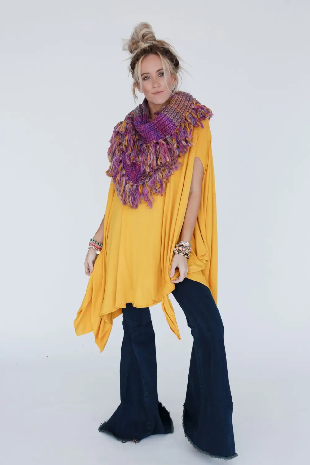 The Wren Tunic - Mustard