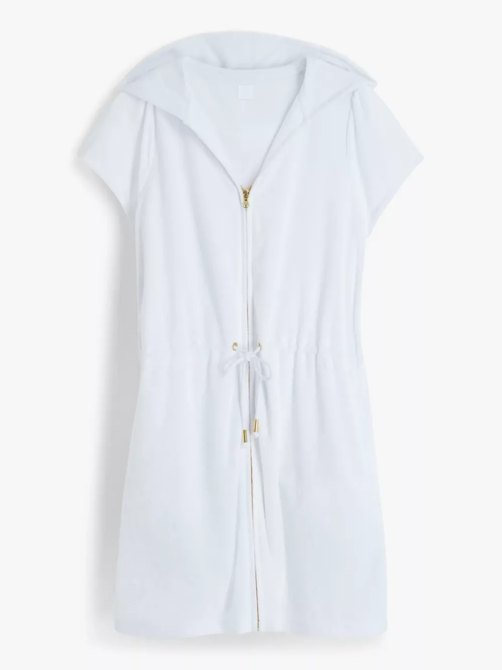 Zip Towelling Dress