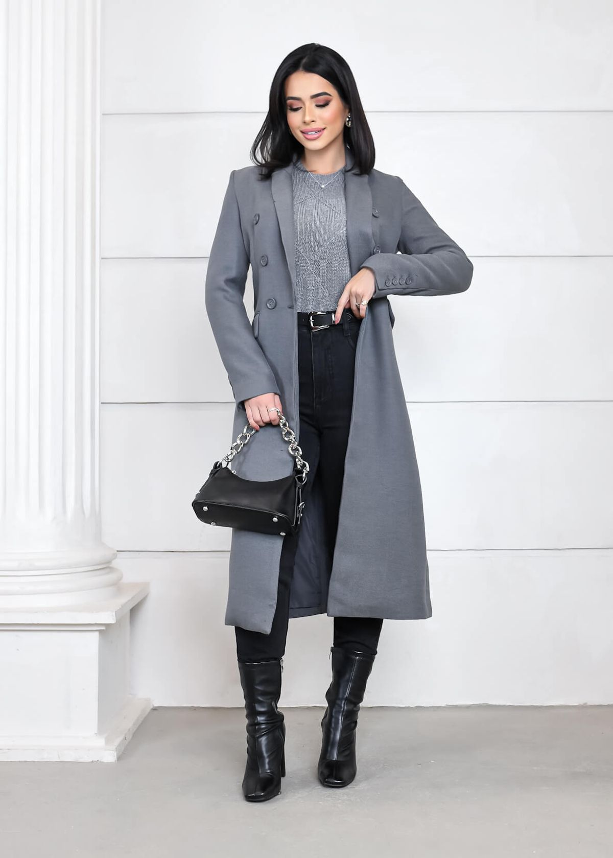 Tailored Overcoat Trench Coat