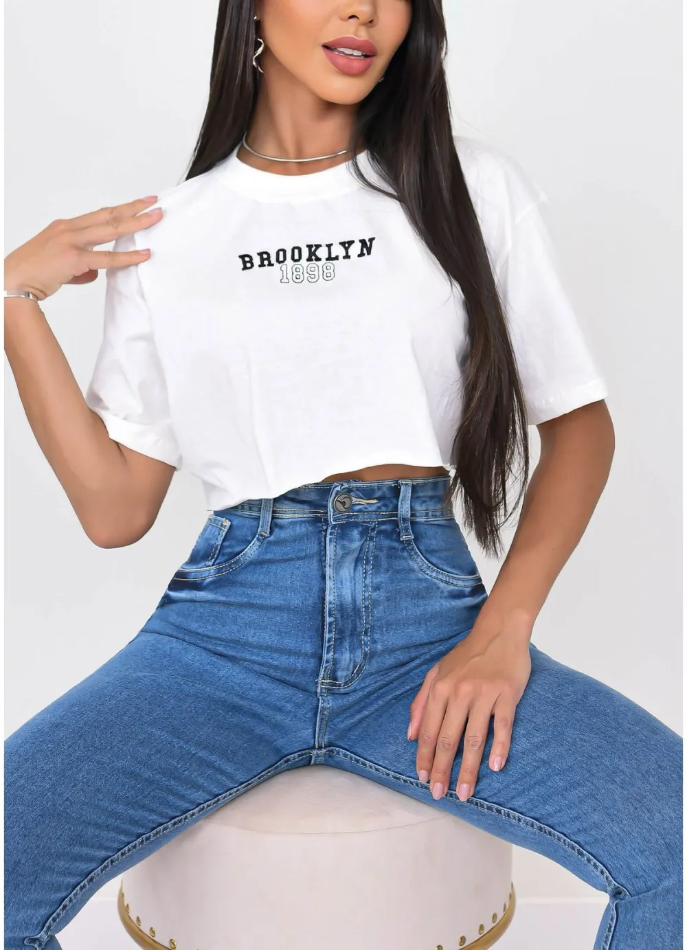 BROOKLYN KNIT CROP TOP