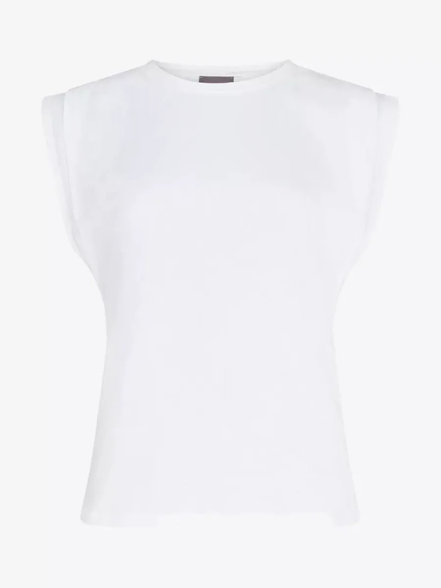 Cotton Extended Shoulder T-Shirt