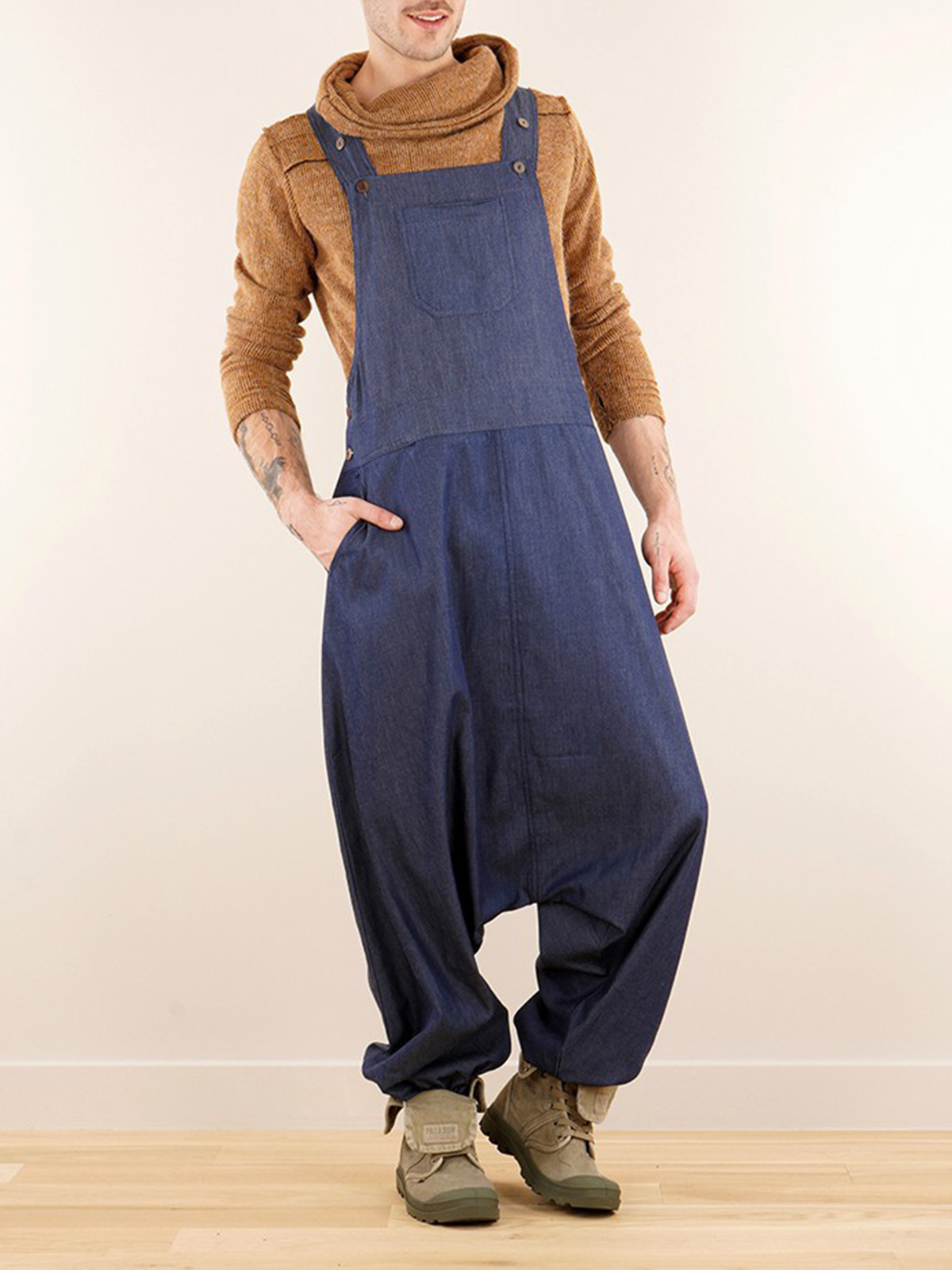 Harem Pant Overalls