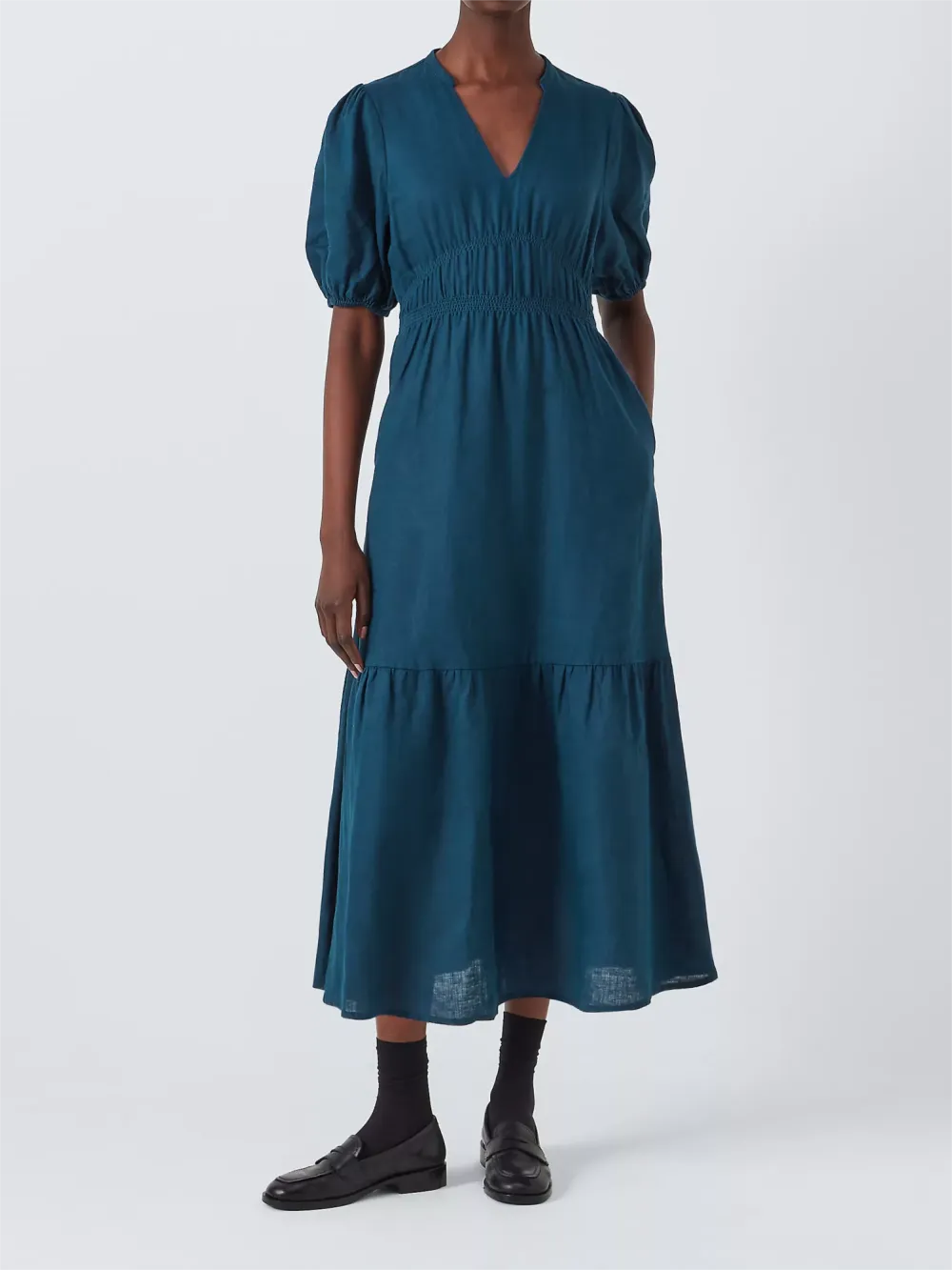 Linen Sheered Dress