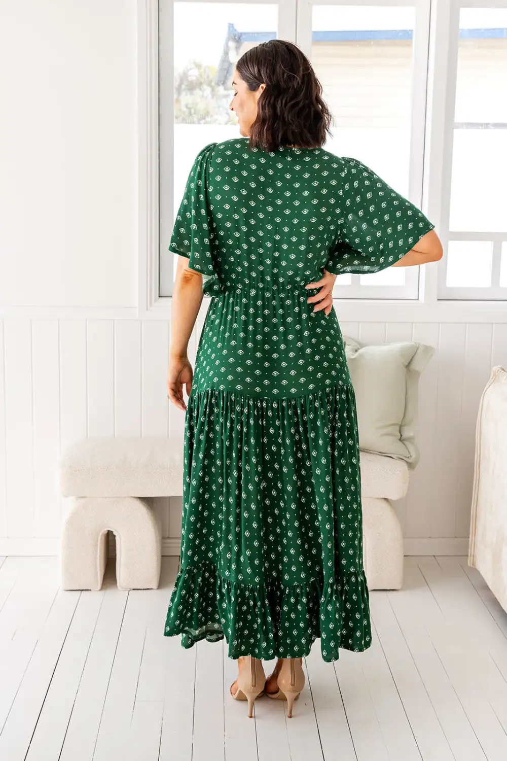 The Scarlett Dress - Highland Green