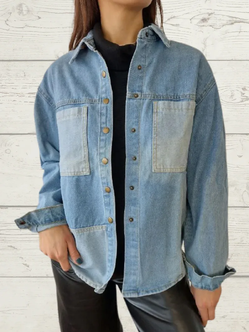 Women's Casual Elegant Denim Jacket