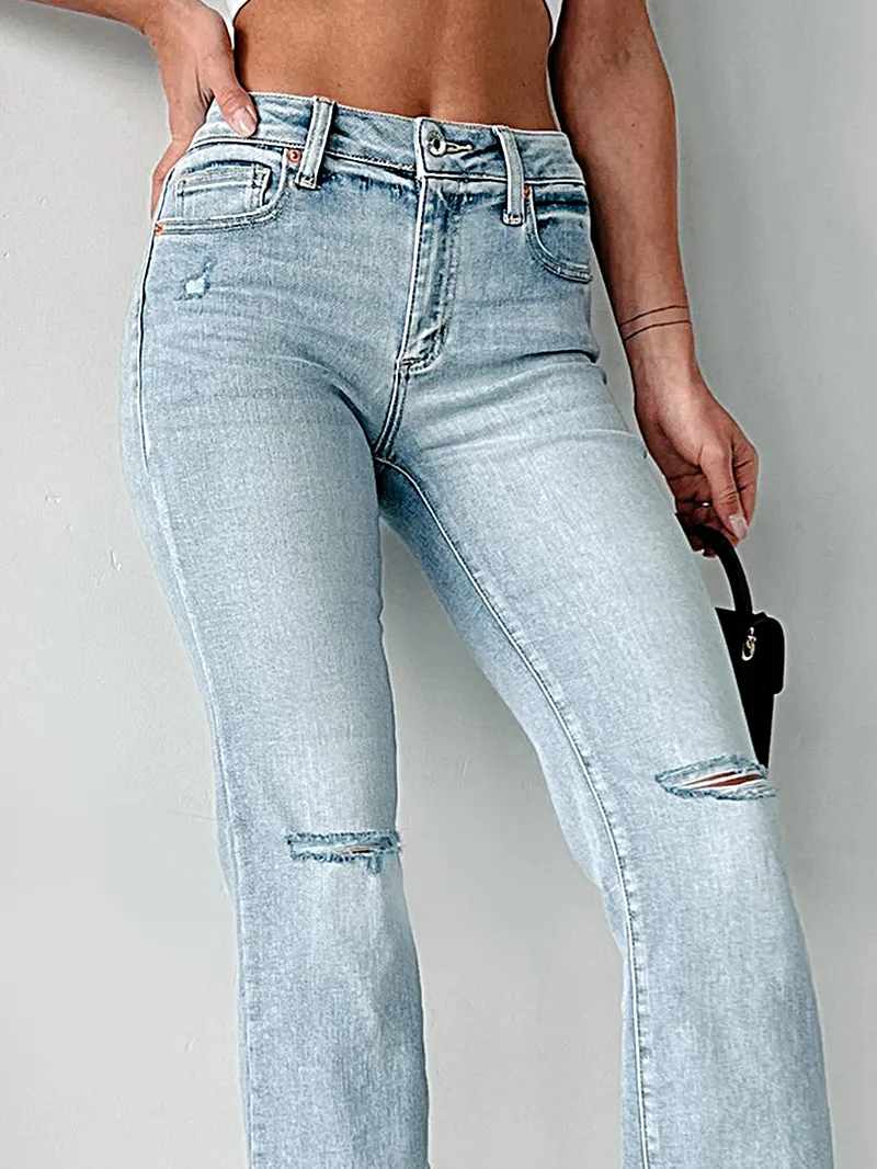 Women's Casual Jeans Trousers