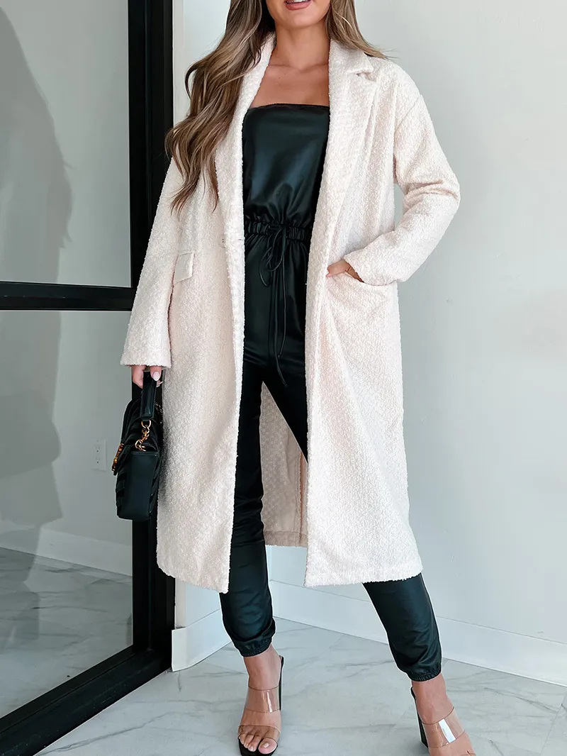 Women's Casual Elegant Long Jacket Coat