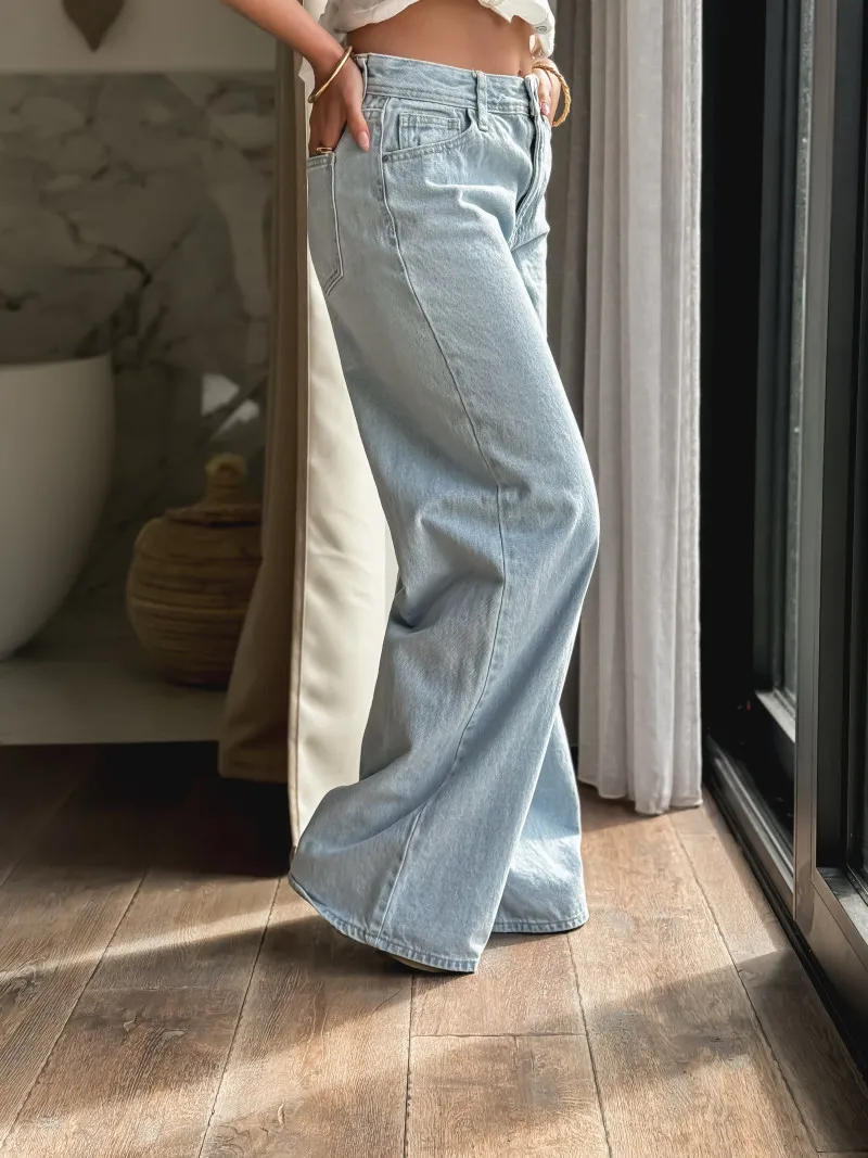 JEANS MAYLINE - BLEU CLAIR